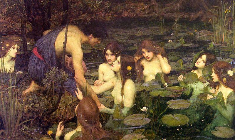 John William Waterhouse Hylas and the Nymphs Spain oil painting art